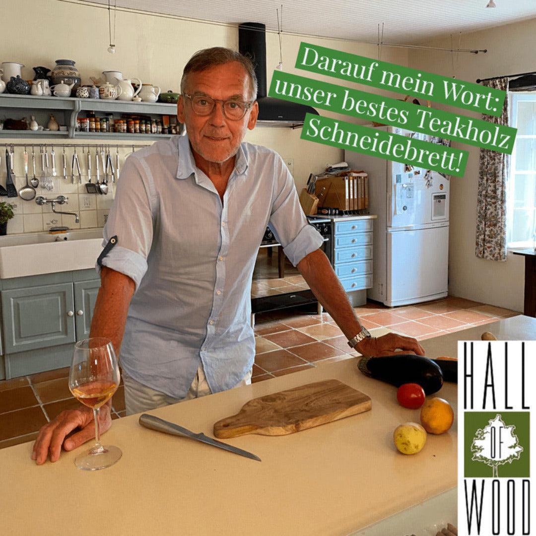 Der TEAKER, unser bestes Frühstücksbrett