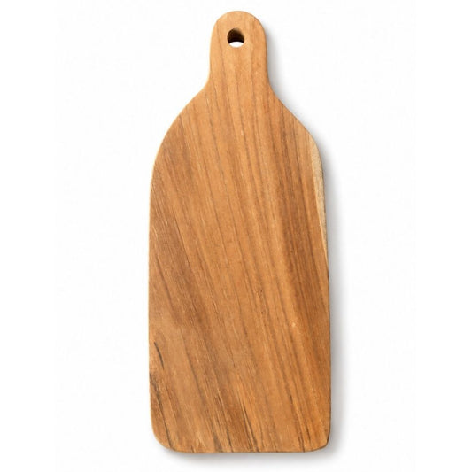 Vesperbrett aus Teakholz, klassisch – 34 cm