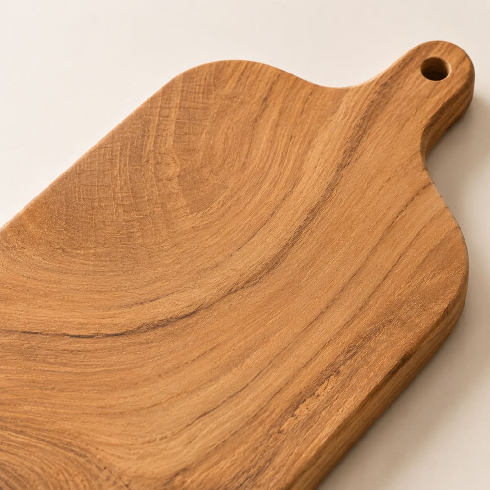 TEAKER - Set of 6 breakfast boards 34cm