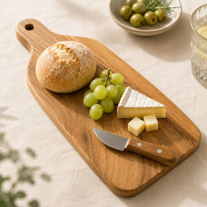 TEAKER - Set of 6 breakfast boards 34cm