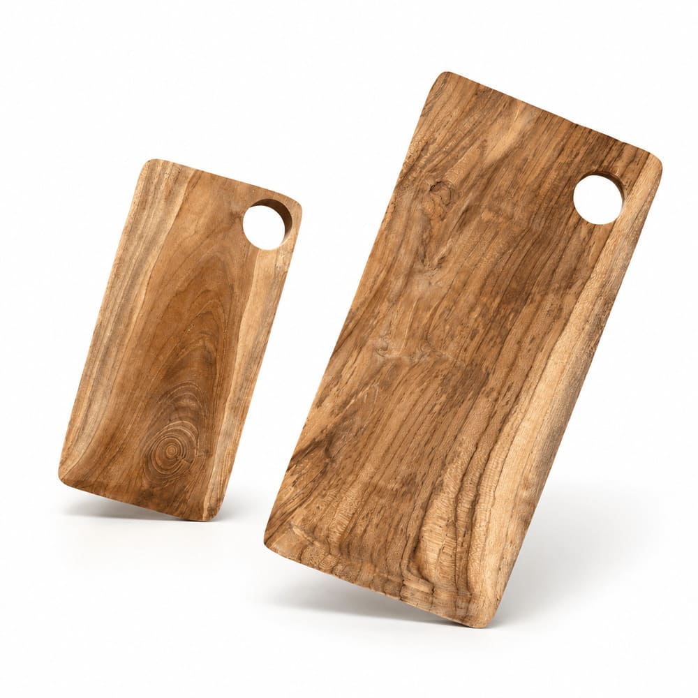 TEAKER - Set of 2 modern cutting boards