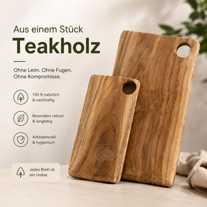 TEAKER - Set of 2 modern cutting boards