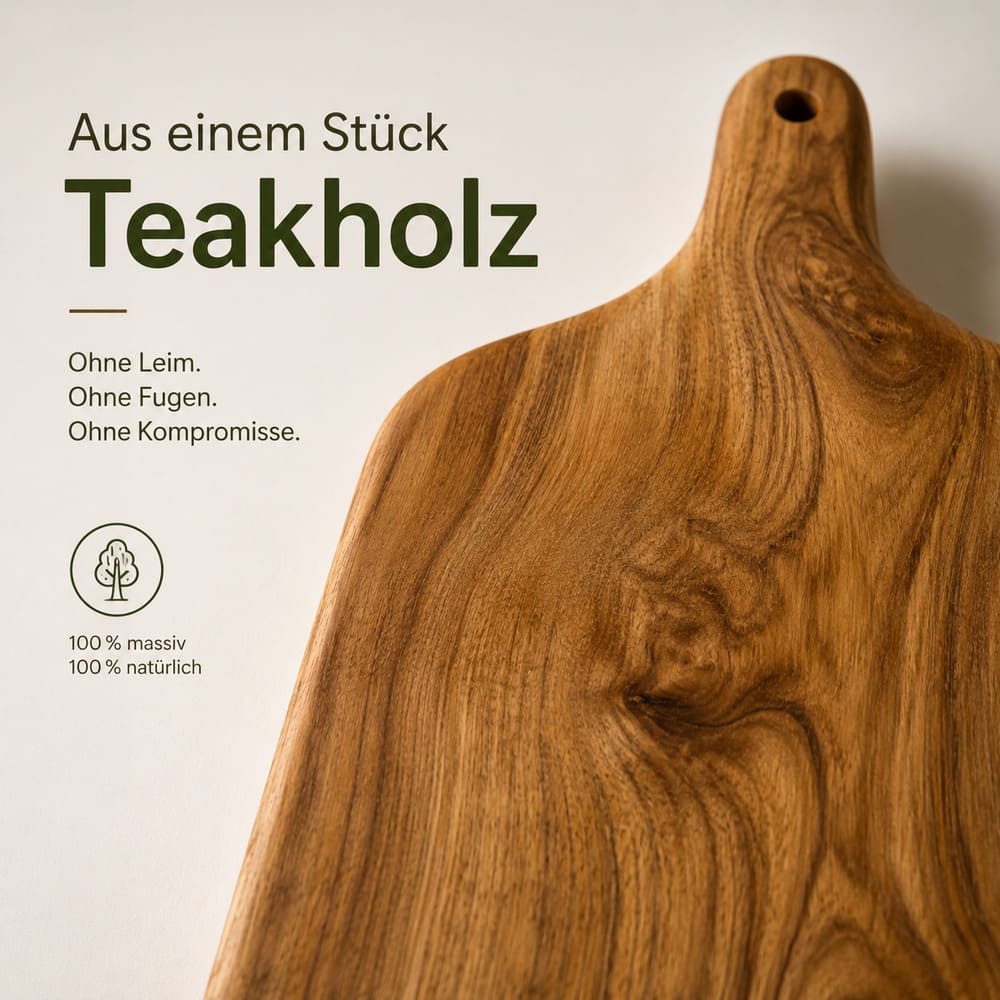 TEAKER - Set of 2 classic cutting boards